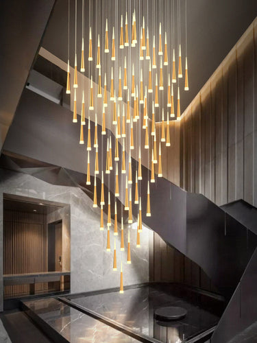 round chandelier modern
